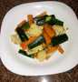 Recipe Sauteed crunchy vegetables #Author marathon which Delicious
