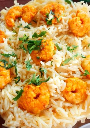 চিংড়ি ফ্রাইড রাইস(chingri fried rice recipe in Bengali) রেসিপির প্রধান ছবি