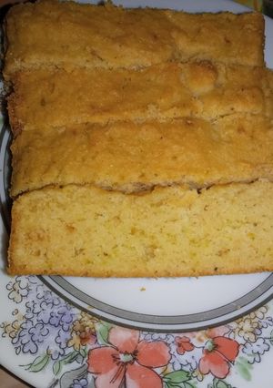 A picture of Blender orange cake.