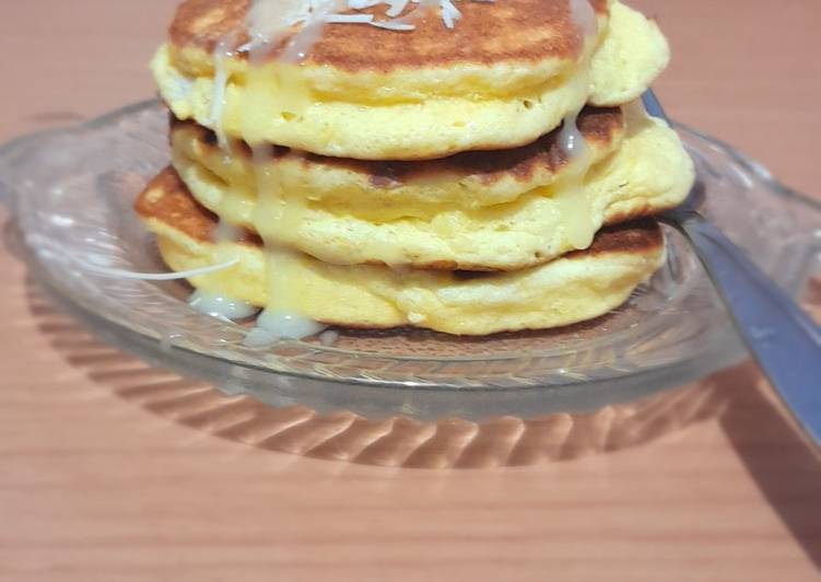 Langkah Mudah untuk Membuat Cheese Fluffy Pancake atau Souffle Pancake yang Lezat Sekali
