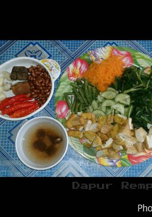 Foto resep Lotek apa adanya