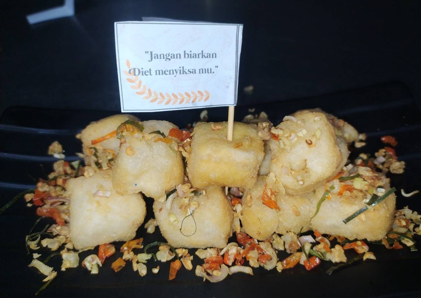 Tahu goreng rempah