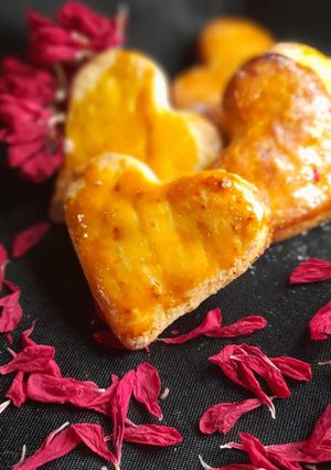 Une photo de Sablés Saint Valentin