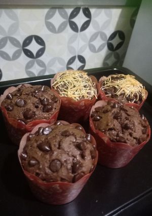 Foto resep Choco muffin, muffin coklat