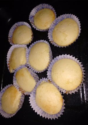 Una foto de Cupcakes de lima y ron/ gancia
