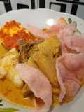 Katupek Gulai Cubadak Daging Cincang