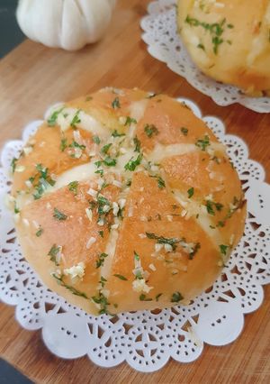Foto resep Korean Garlic Cheese Bread