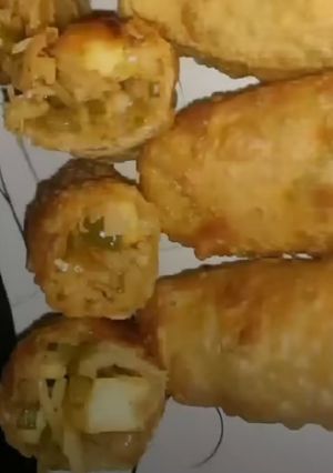 A picture of Paneer Spring Roll.