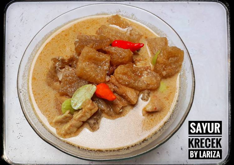 Sayur Krecek dapur lariza