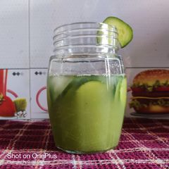 Cucumber Cool (welcome drink) A picture of Cucumber Cool (welcome drink).