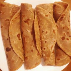 A picture of Coconut Chapati's.