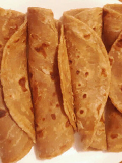 A picture of Coconut Chapati's.