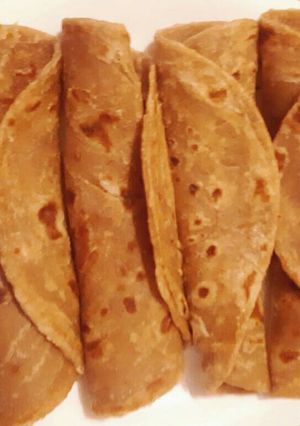 A picture of Coconut Chapati's.