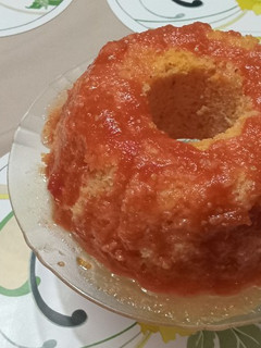 Una foto de Torta de tomate dulce