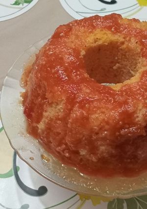 Una foto de Torta de tomate dulce