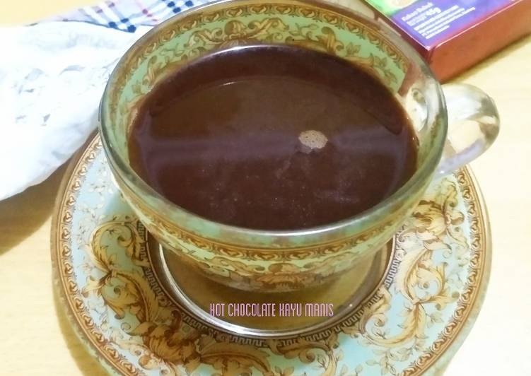 Resep Hot chocolate kayu manis Anti Gagal