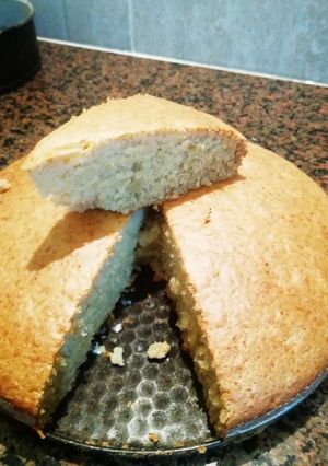 Una foto de Torta de manzana rallada sin huevo