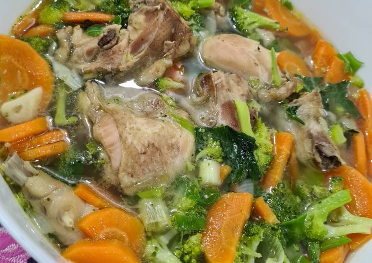 Resep Sop ayam Anti Gagal