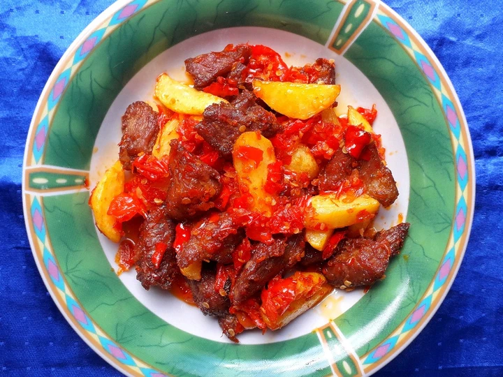 Langkah Mudah untuk Menyiapkan Resep Balado Daging Sapi dan Kentang Anti Ribet, Bisa Manjain Lidah