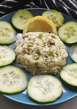 A picture of Cucumber Salad /Koshimbir.