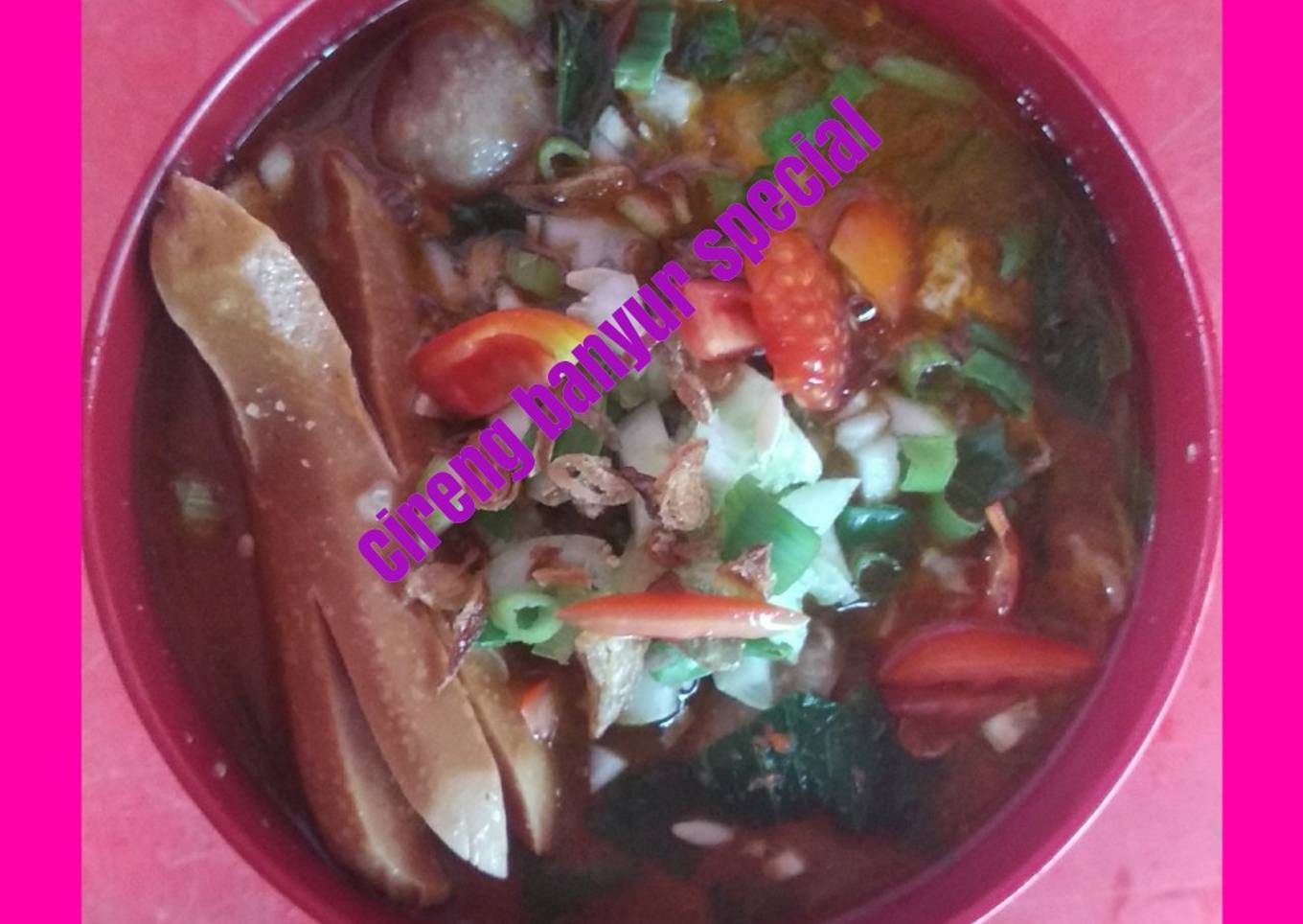 Cibay (cireng banyuUr) Special