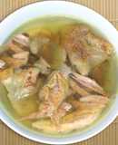 Холодец из петуха - прозрачный как слеза