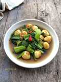 Tumis Pakcoy Telur Puyuh