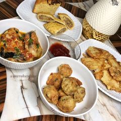 A picture of Yam balls.