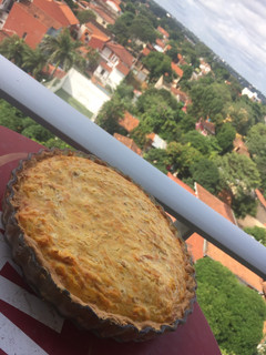 Una foto de Tarta de zanahoria con queso light