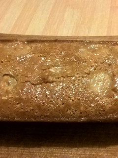 Una foto de Budín de banana y dulce de leche