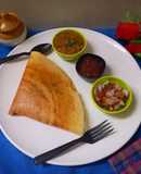 Schezwan pav bhaji dosa