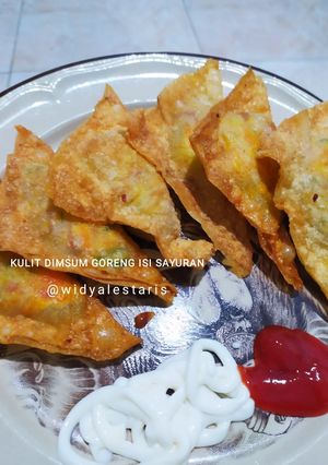 Foto resep Kulit Dimsum Goreng Sayuran