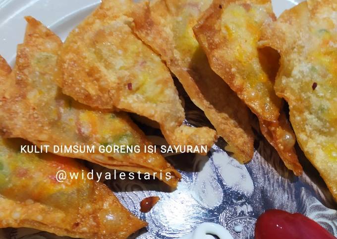 Resep Kulit Dimsum Goreng Sayuran oleh Widya L Sikumbang ...