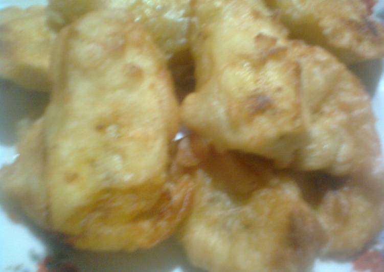 Pisang goreng wangi dan crispy