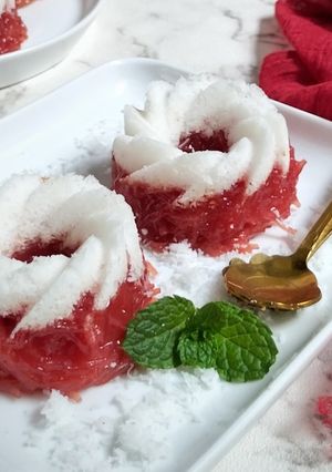 Foto resep Putu Ayu Bihun Buah Bit