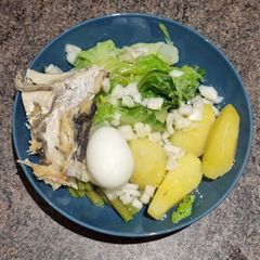 A picture of Potatoes & Cabbage In vinegar & Olive oil.