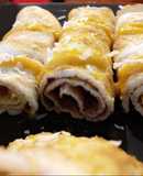 Crepes Proteicas sabor vainilla con sirop de calabaza