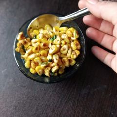A picture of Masala corn.