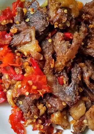 Foto resep Dendeng sapi kering