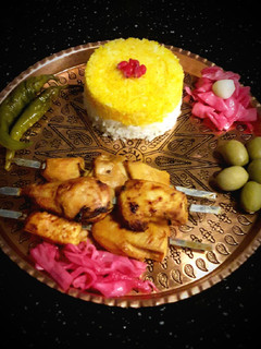 عکسی از دستور جوجه کباب در فر