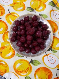 عکسی از دستور ترشی آلبالو