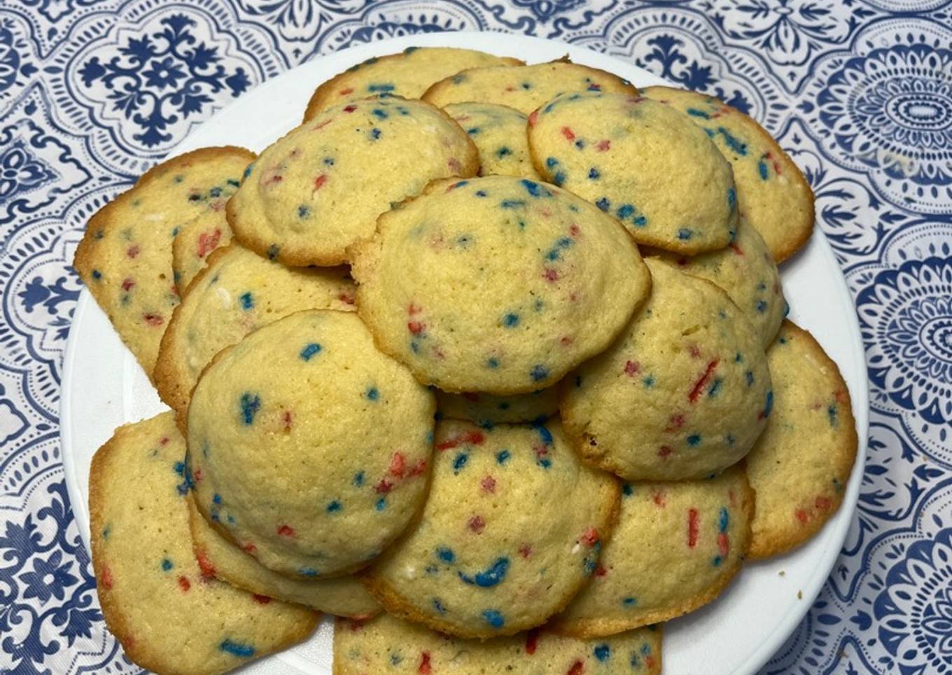 4th of July bomb cookies