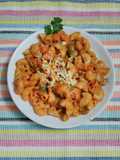 Red sauce macaroni pasta lndian style