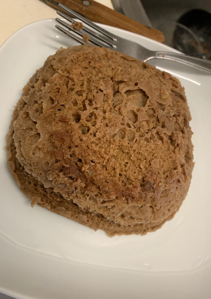 Una foto de Mug cake de choco y galleta saludable