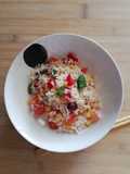 Insalata di riso vegana🍅🥬🍚🥢