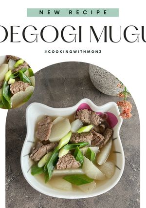 Foto resep Soegogi Muguk (korean beef & radish soup)