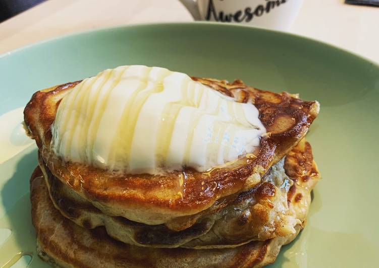 Apple &amp; Cinnamon Scotch Pancakes