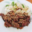 Sweet Sticky Spicy Chicken dengan sauce Teriyaki homemade