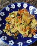 Cuscus con verduras al curry