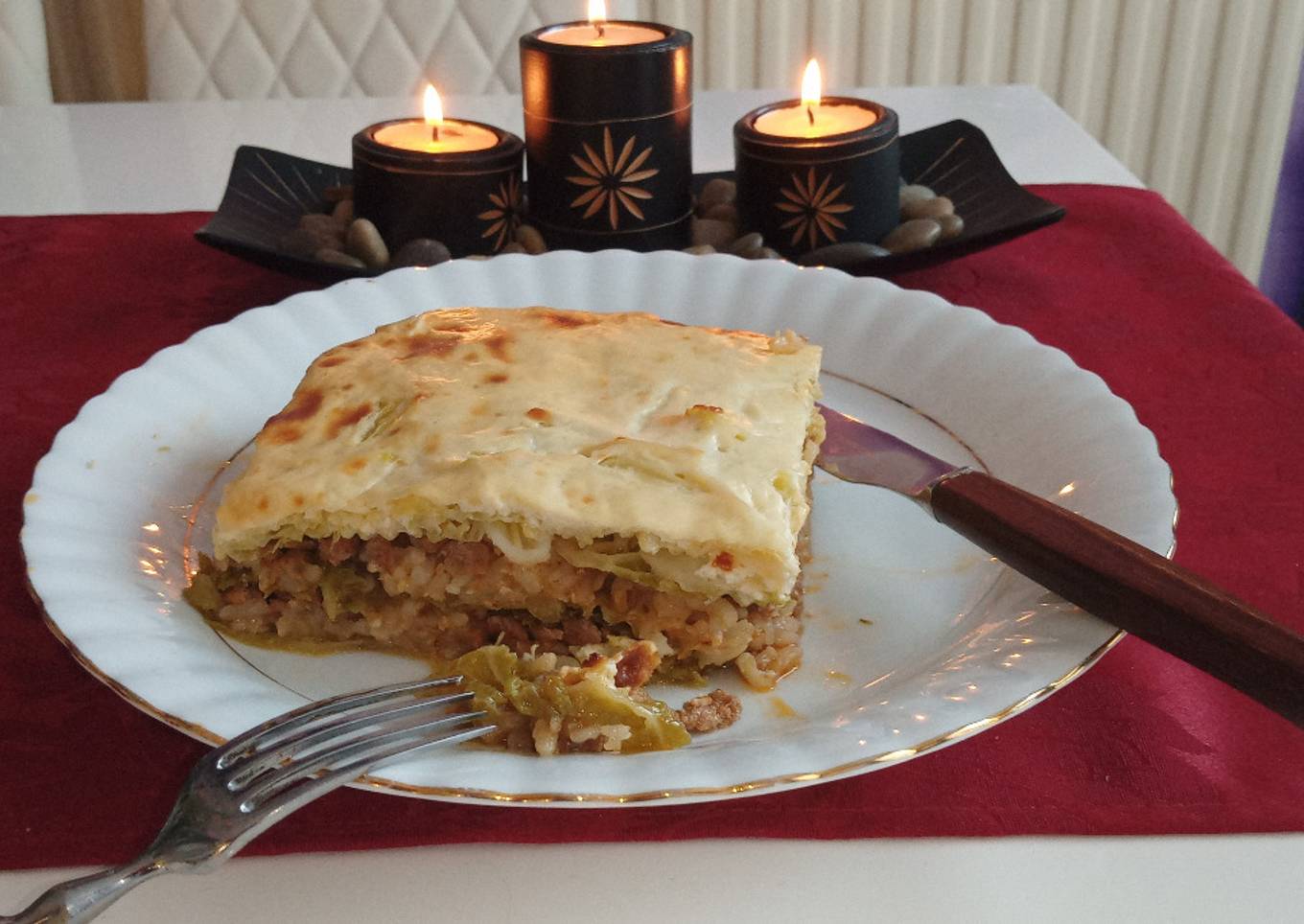 Meaty Layered Savoy Cabbage